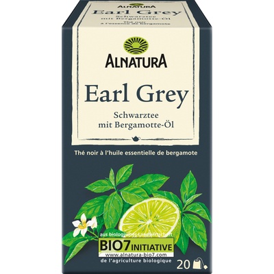 Alnatura Био черен чай Earl Grey - 35 г