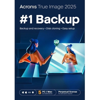 Acronis True Image 2025 5 Computer ESD Perpetual HOJSSHZZS21