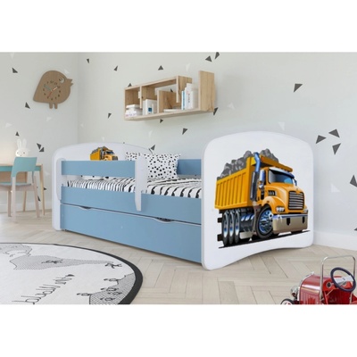 Kocot kids Babydreams tatra modrá se šuplíky s matrací