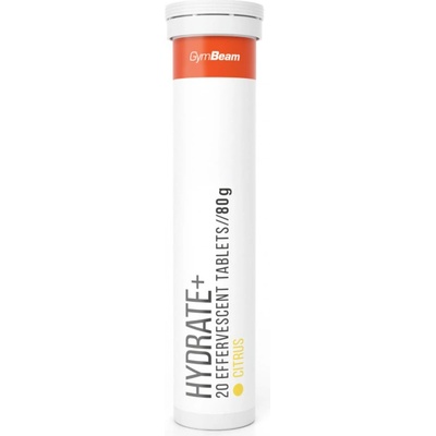 Gymbeam Hydrate + šumivý 20 tablet citrusové ovoce