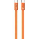 USAMS Кабел за данни USAMS U96 Type-C - Type-C, 120cm, NARANCSSÁRGA SJ783USB02 (SJ783USB02)
