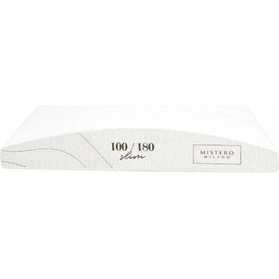 Mistero Milano PILNÍK BASIC SLIM 100/180 PŮLMĚSÍC 50 ks