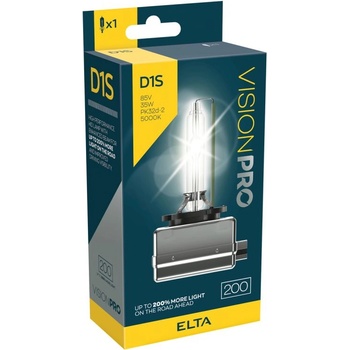 elta Ксенонова лампа elta d1s - 35w, 5000k +200% (3823)