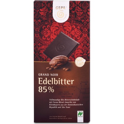 Gepa Bio hořká 85 % 100 g