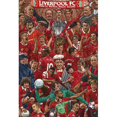 Plagát, Obraz - Liverpool FC - Legends, 61 × 91.5 cm