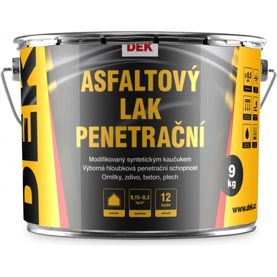Lak penetrační asfaltový 9 kg – Zboží Mobilmania