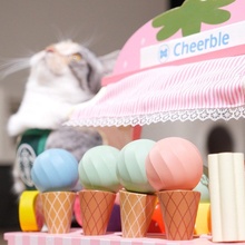Interactive ball for dogs and cats Cheerble Ice Cream