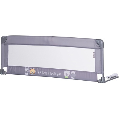 Chipolino Преграда за легло Chipolino - Приятели, сива, 140 x 40 cm (KORAIL0241FR)