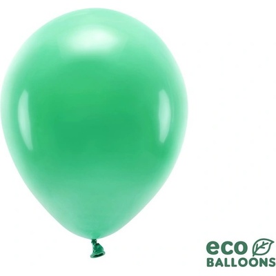 Party Deco ECO30P 012 10 Eko pastelové balóny 30cm Tmavo zelená