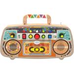 2Kids Toys Бебешка играчка 2Kids Toys - Дървена занимателна дъска, FM радио (NEW025074)