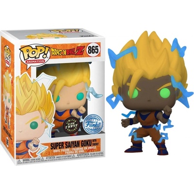 Funko Pop! Animation: Dragon Ball Z - Super Saiyan Goku with Energy Limited Glow Chase Edition 865