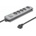 Qoltec Anti-surge strip | 5 sockets | 3m | Gray