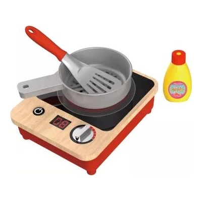 Man Yuk Toys Комплект играчки за пържене със светлинни и звукови ефекти, 6 части