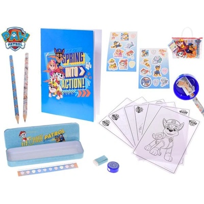 Mikro Комплект за рисуване Paw Patrol със скицник и калъф в чанта