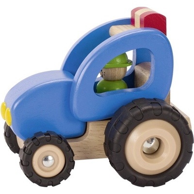Goki Dřevěný traktor