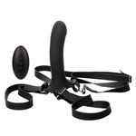 CalExotics Страп-он с дистанционно и вибриращо дилдо Her Royal Harness Me2