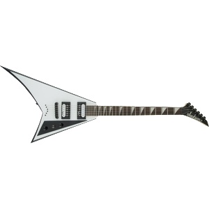 Jackson JS Series Rhoads JS32T White with Black Bevels