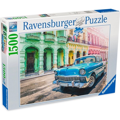 Ravensburger Пъзел Ravensburger от 1500 части - Кола в Куба (16710)