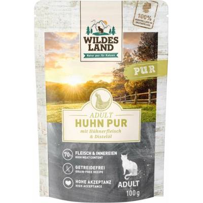 Wildes Land kuře PUR s ostropestřcovým olejem 12 x 100 g