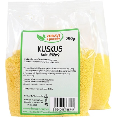 IPJ Natur Kuskus kukuřičný ZP 2 250 g