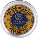 Přípravky pro péči o rty L'Occitane Karité BIO 100% bambucké máslo pro suchou pokožku (100 % Pure Shea Butter) 10 ml
