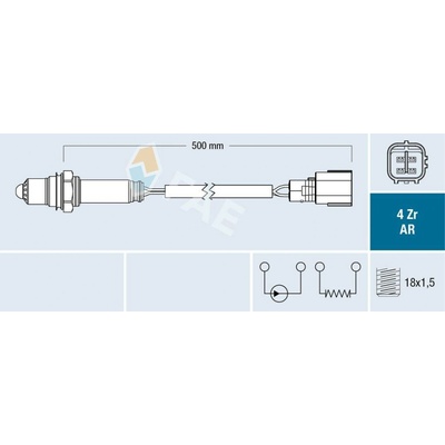 Lambda sonda FAE 75645