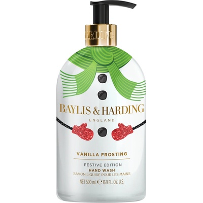 Baylis & Harding tekuté mýdlo Festive Sněhulák Vánoční 500 ml