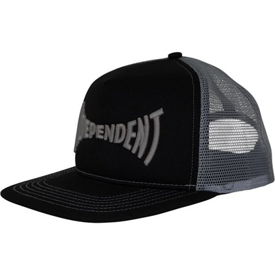INDEPENDENT Span Mesh Trucker Structured Black/Grey 153565