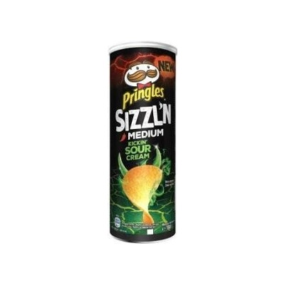 Pringles sizzling kicking sour cream 160 g