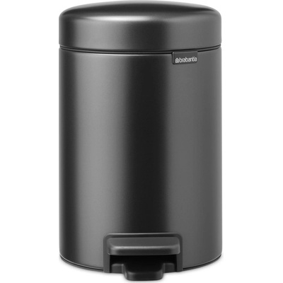 Brabantia NEWICON Pedálový odpadkový koš 3 l - šedá
