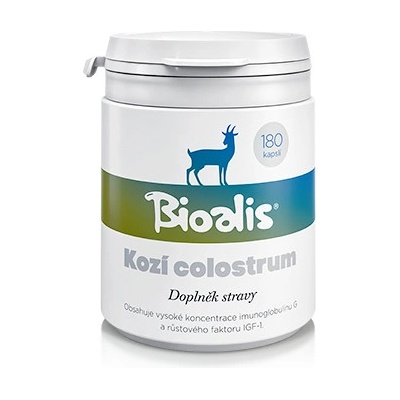 Bioalis Kozie kolostrum 180 kapsúl