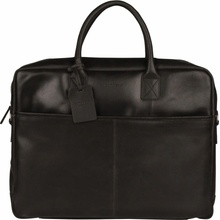 BURKELY Kožená taška na notebook 17,3" Max Worker 9007339.22.10 černá