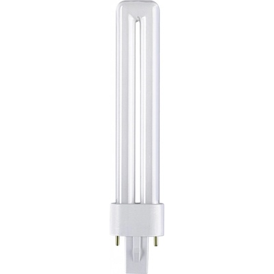 Osram Úsporná žiarivka Dulux S, G23, 9 W, 600 lm, 2700 K, opálová