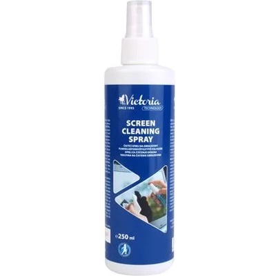 Victoria Течност за почистване на екрани, антистатична, помпа, 250 ml, VICTORIA TECHNOLOGY AWSCS250CORW (AWSCS250CORW)