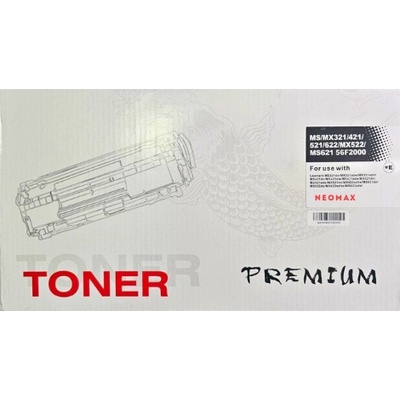 Compatible КАСЕТА ЗА LEXMARK MS321/MS421/MS521/MS621/MS622/MX321/MX421/MX521/MX522/MX622 - Black - 56F2000 - /562/ - PN LT-MS/MX321/421 - NEOMAX (LT-MS)