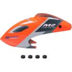 OMP Кабина за радио хеликоптер M2 Canopy set Charm Orange OSHM2323O (OSHM2323O)
