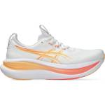 Asics Дамски маратонки Asics Women's Gel-Nimbus 28 Running shoes - White / Sun Coral - размер 41, 5 (EU) (123-2337-0620)