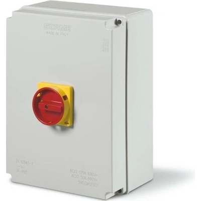 SCAME Spínač ISOLATOR-TP 125A 3P standard IP55 590.GE12503