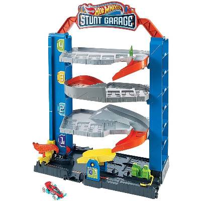 Mattel Hot Wheels City přenosná garáž