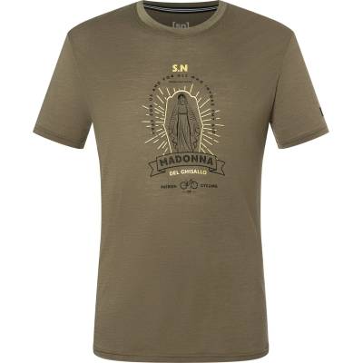 super. natural Мъжка тениска Super. natural Santa Patrona Tee T-shirt - Stone Grey / Jet Black / Gold (216-5274-0311)