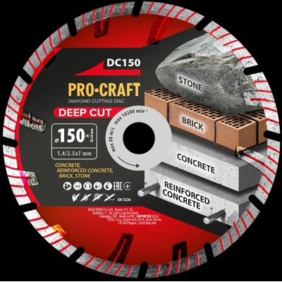 Procraft Deep Cut DC150 – Zboží Dáma