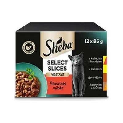 Sheba kapsa Select Slices šťavnatý výběr 12 x 85 g