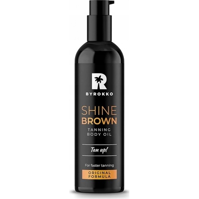 ByRokko Shine Brown Tan Up! přípravek k urychlení a prodloužení opálení 150 ml