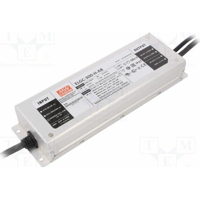 MEAN WELL ELGC-300-H-AB Napájecí zdroj: spínaný; LED; 300W; 29÷58VDC; 2600÷8000mA; IP67