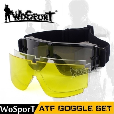Brýle Wosport ATF X800 černé – Zboží Dáma