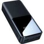  Външна батерия JOYROOM, 20000 mAh, 22, 5W, Power Delivery, Quick Charge, 2хUSB/USB-C, LED дисплей, JR-QP192, Черна (JR-QP192)