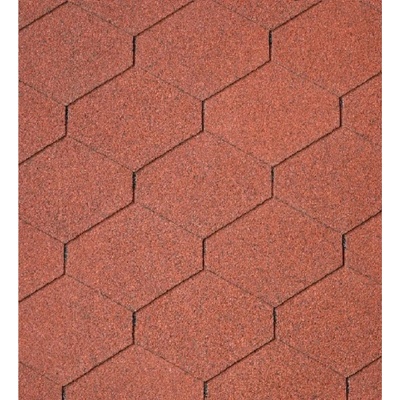 Onduline Bardoline Classic triangular červený mix 2 m²