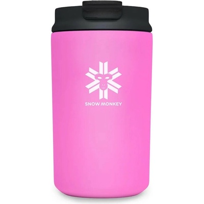 Snow Monkey termoska Buzz 280 ml růžová