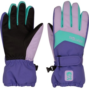Trollkids Детски ръкавици Trollkids Kid's Rauland Glove - Wisteria Purple / Soft Purple / Aqua Mint - размер 4, 5 (202-7802-0812)