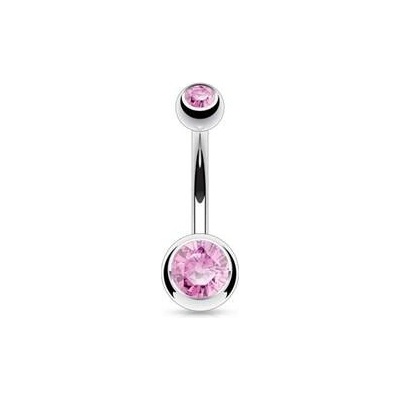 Šperky4U piercing do pupíku banánek BS01002-P